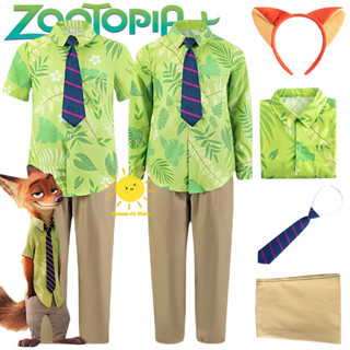 BEAST KINGDOM Nick Wilde คอสเพลย์เครื่องแต่งกาย Zootopia สำห…