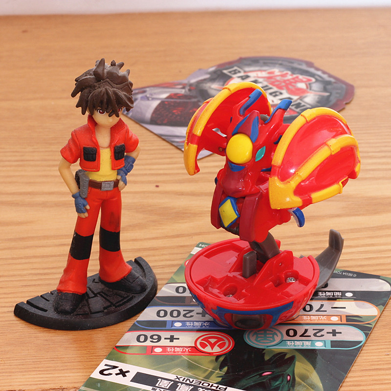 Bakugan Boy Bakugan Slayer Dragon รอบรุ่นแรก 1st Generation ของเล่นการเปลี่ยนรูป Bakugan ไดโนเสาร์ไข
