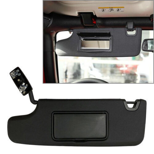 บังแดดซ้ายสีดําเหมาะสําหรับ Jeep Wrangler JK 2007-2017 6CJ07DX9AA คุณภาพสูงพร้อมสต็อก