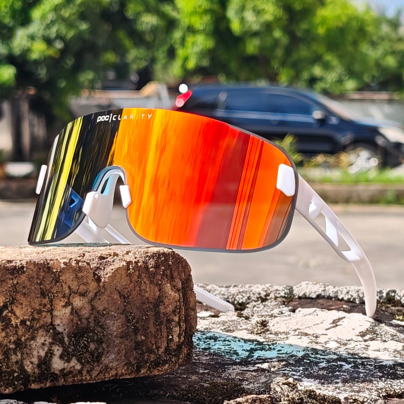 ใหม่ POC ELICIT Performance Mirror ตกปลากลางแจ้ง ปีนเขา วิ่ง ปั่นจักรยาน แว่นกันแดด