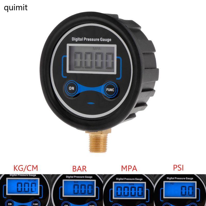 QUIM Professional Digital Tyre Pressure Gauge ลดความเสี่ยงของ Tyre Burst Crash