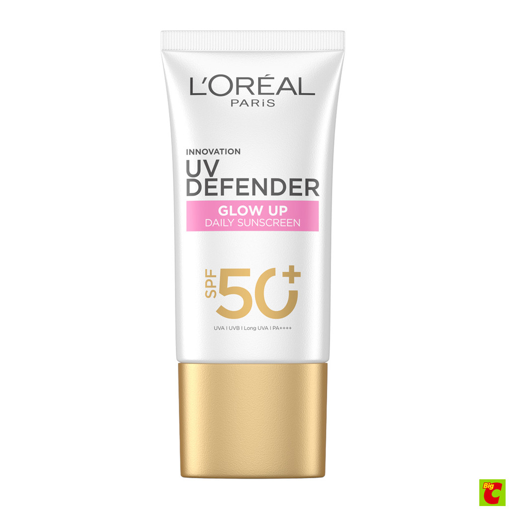 ลอรีอัล ปารีส ยูวี ดีเฟนเดอร์ ไบรท์แอนด์เคลียร์ SPF50+ PA++++ ลอง ยูวีเอ 50 มล.