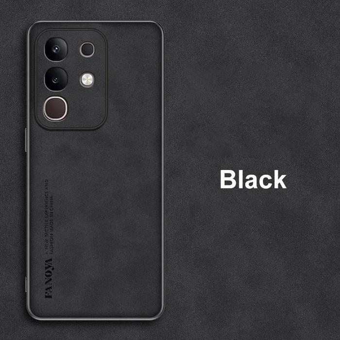 FANOYA NAPPA เคสหนังสําหรับ VIVO Y29 4G PREMIUM FANOYA เคสหนัง SMOOTH NAPPA LEATHER