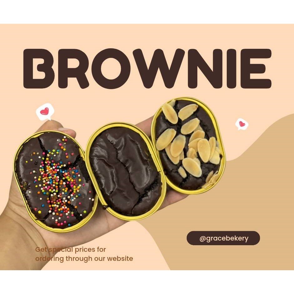 บราวนี่ ถ้วยทอง ขนาด 68 ml.