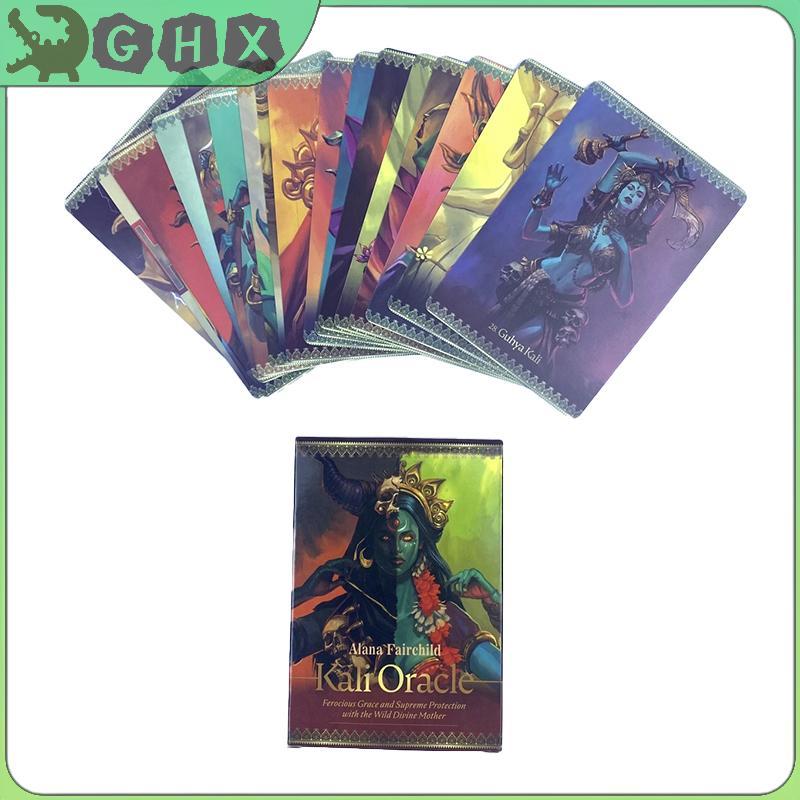 BlowGentlyWind Kali Oracle การ์ดคําทํานายดาดฟ้าปาร์ตี้ครอบครัวเกมกระดาน Fortune บอกเกมเริ่มต้นการ์ด 