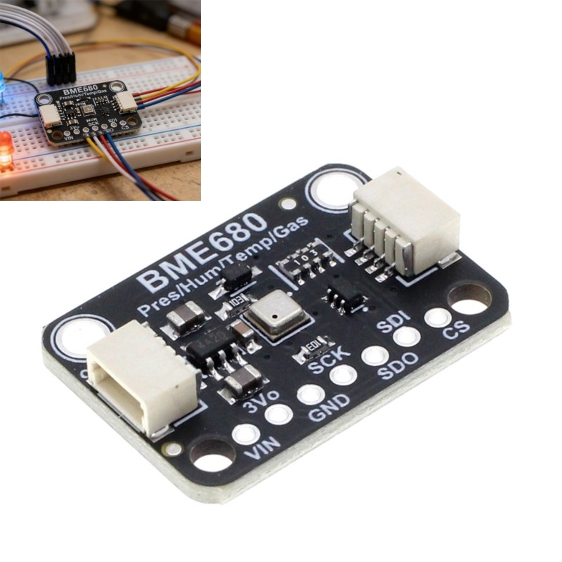Moon BME688 BME680 ดิจิตอลพลังงานต่ําความดันแก๊สอุณหภูมิและความชื้น Sensory โมดูล