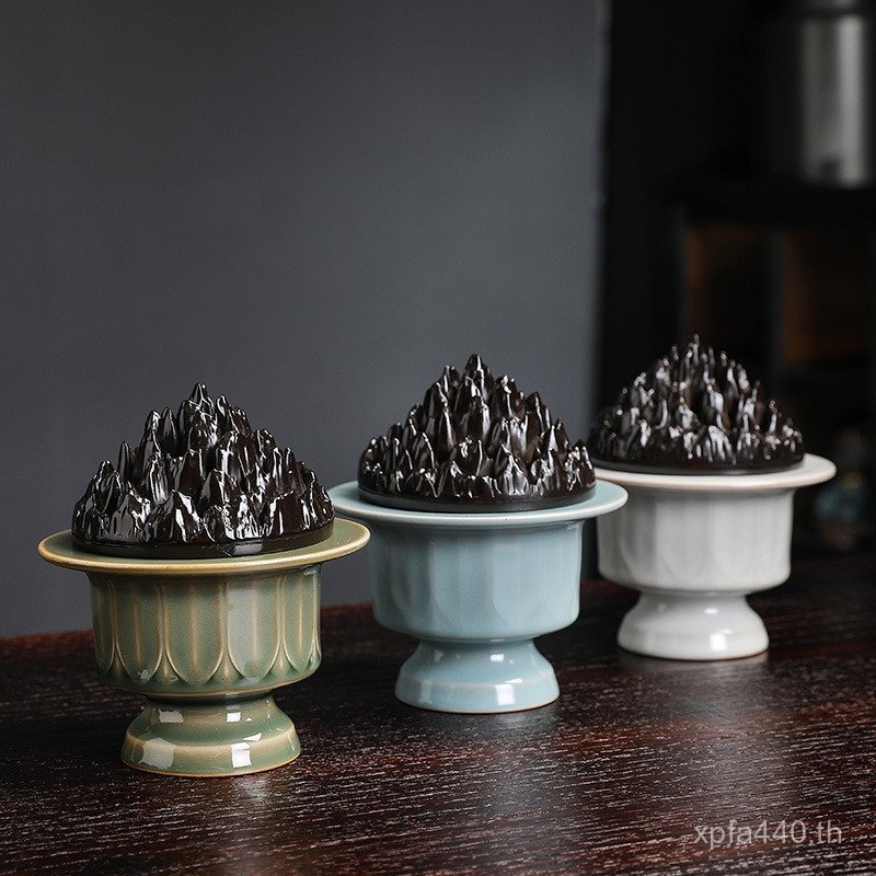 ธูป Burner Shop Yue Kiln เพลงผู้ผลิตขายส่งธูป Burner อุปกรณ์ธูป Ru เตาเผาธูป Tao ในครัวเรือน Inc