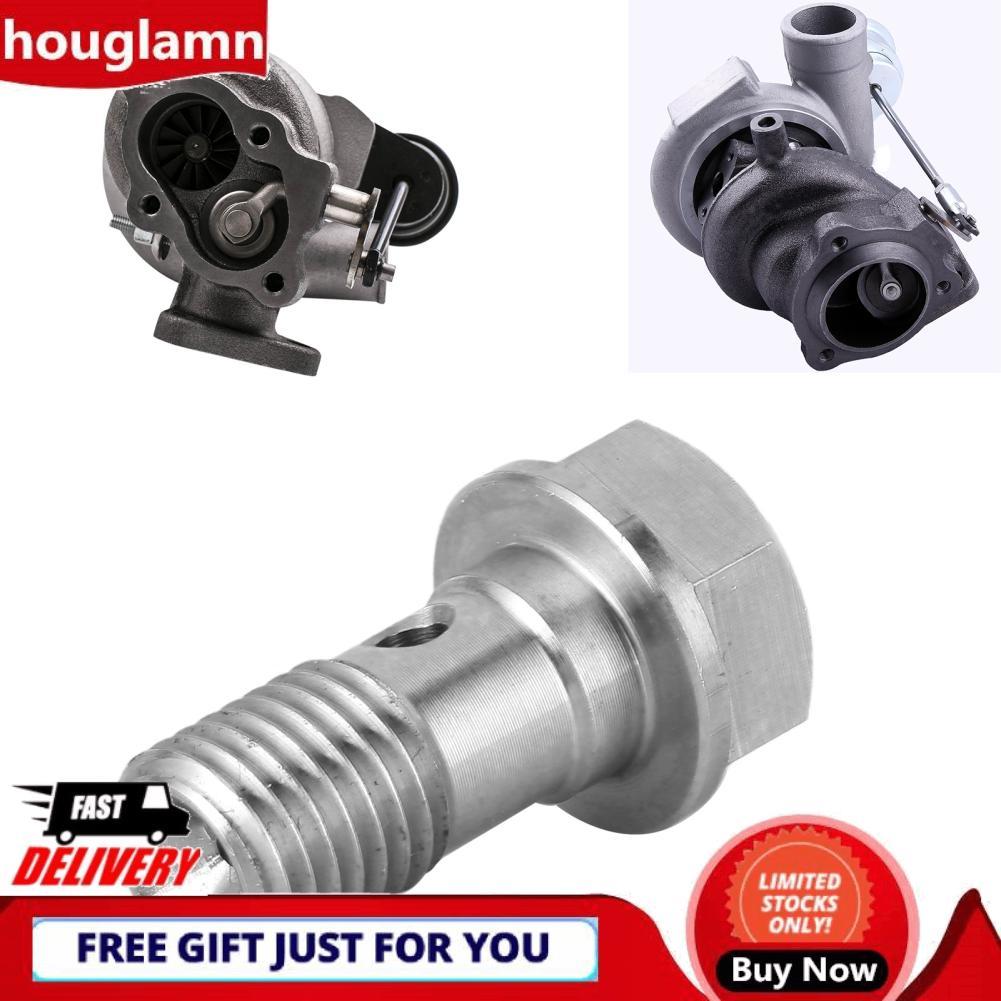 Houglamn Houglamn Turbo น้ำมัน Restrictor M10x1.25 สแตนเลสจำกัด FITTING Fit สำหรับ MITSUBISHI TD02 T