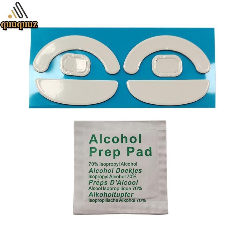 QUU 2 ชุดเมาส์สําหรับเล่นเกมสเก็ตแผ่นรองเมาส์สําหรับเมาส์ Pulsar X2