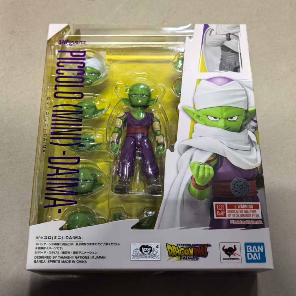 ขายพร้อมสต็อก-ของแท้ Bandai SHF Dragon Ball Piccolo Piccolo MINI DAIMA DAIMA เคลื่อนย้ายได้รูป