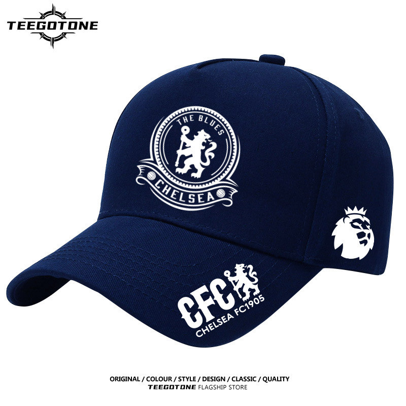 หมวกเบสบอลเชลซี สโมสรฟุตบอล ทำจากผ้าฝ้ายดูดซับเหงื่อ สวมใส่ได้ทุกโอกาสฤดูร้อนผ้าฝ้ายแท้ - รูปที่ 7