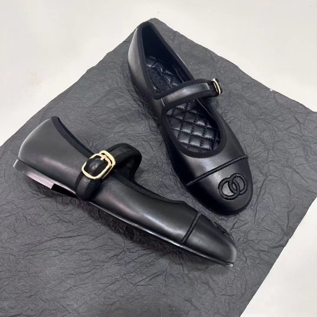 Flat Mary Jane Shoes Pumps French Flat Shoes All-Match Casual Ballet Shoes