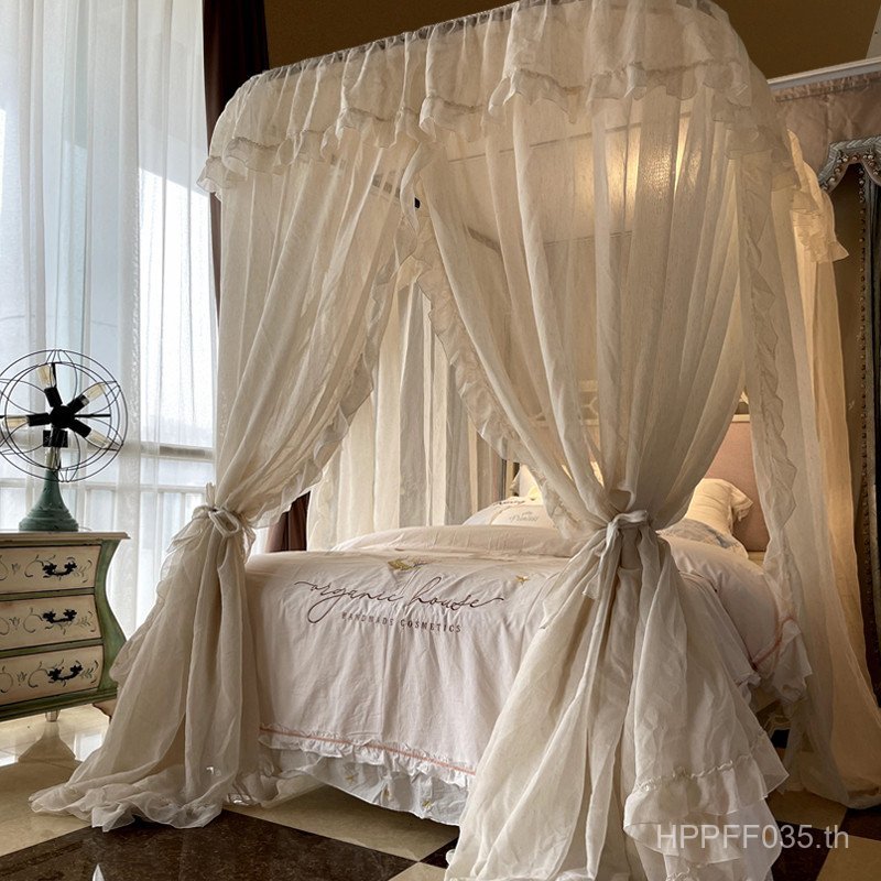 U-Shaped 2023 มุ้งกันยุงสไตล์ใหม่ในครัวเรือนห้องนอน 1.8m71TX Light Luxury Guide Rail B & BB เตียงผ้า