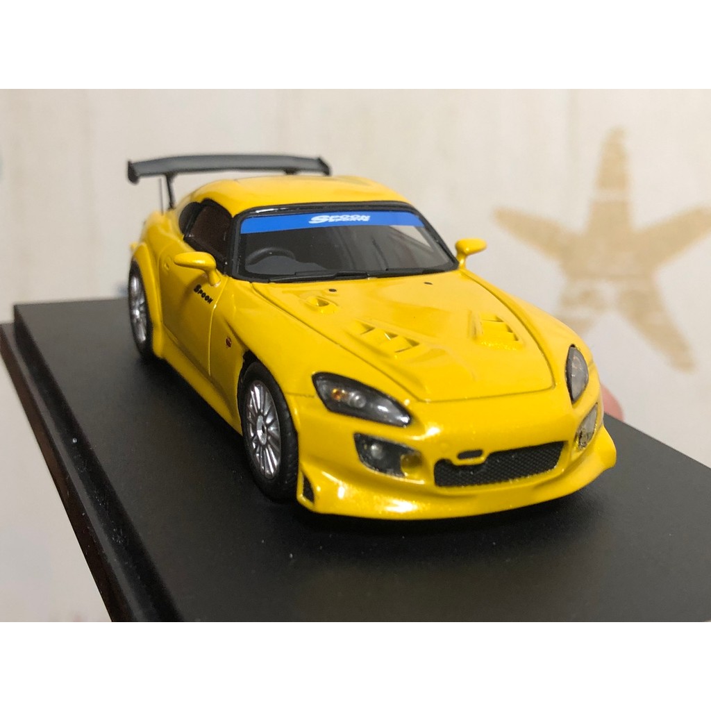 Hi-story 1/43 Honda S2000 AP1 SPOON นอกจากนี้ Limited Edition.ญี่ปุ่น JDM ด้านหน้าด้านหลังไดรฟ์ Peak
