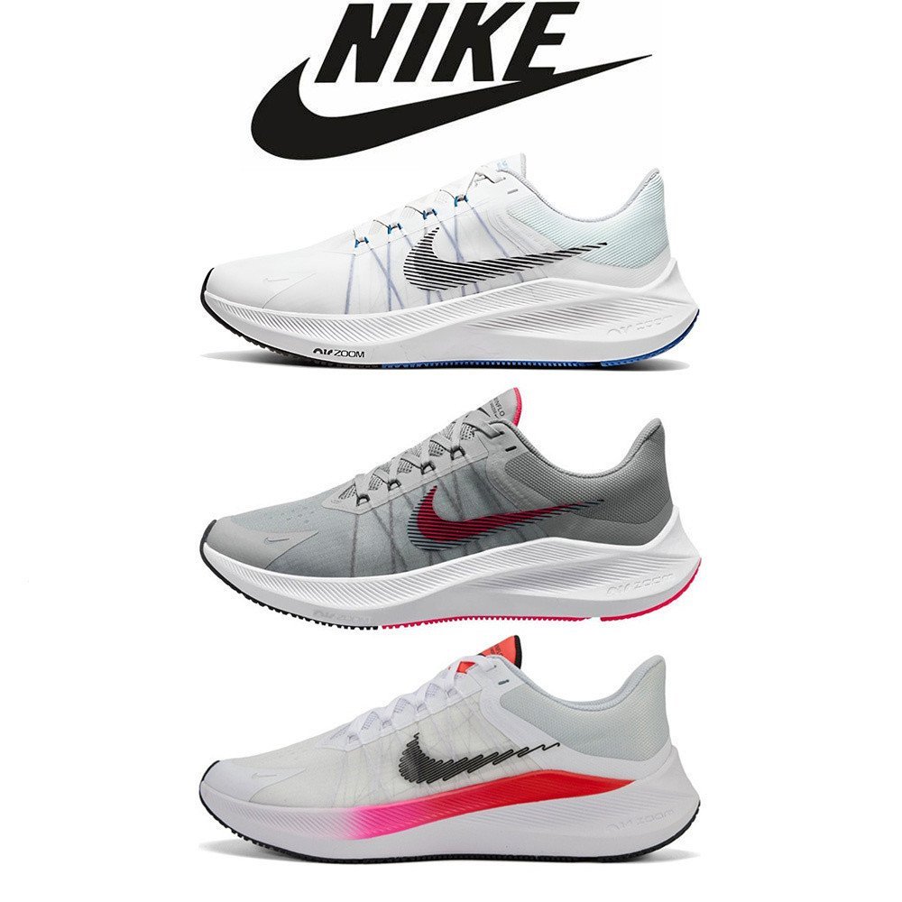 N & K Zoom winflo 8 รองเท้าผ้าใบวิ่งต่ําผู้ชายและผู้หญิง H8UM