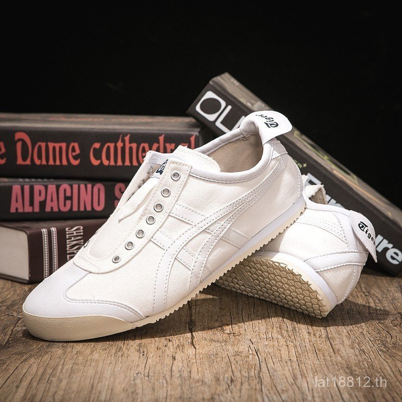 MEXICO 66 รองเท้าคู่สําหรับผู้ชายและผู้หญิงรองเท้าลําลองรองเท้าวิ่งรองเท้ากีฬา P0DQ