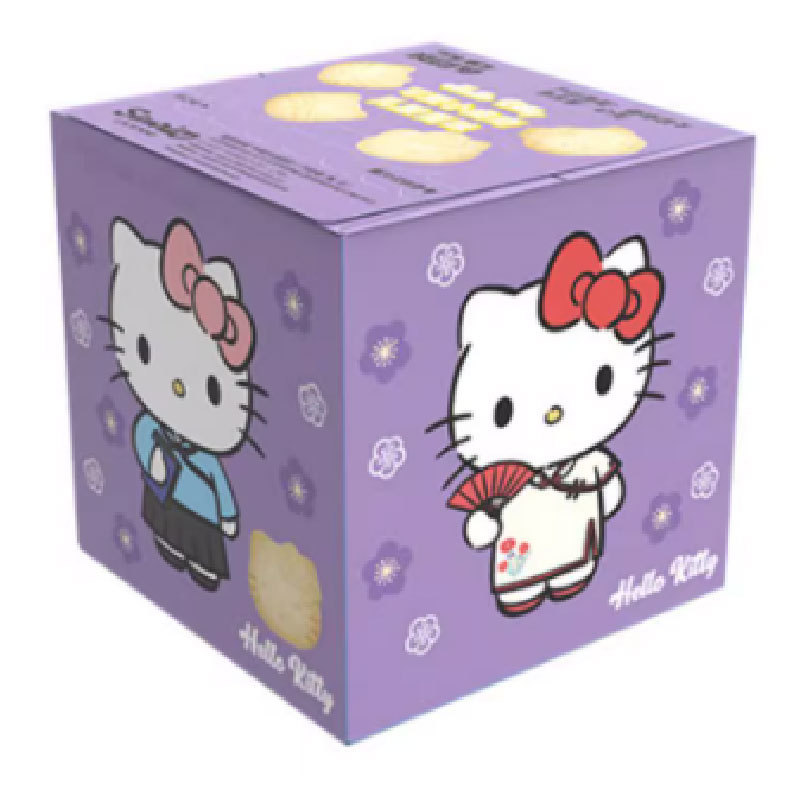BOURBON BOURBON HelloKitty 47g คุกกี้น้อยน่ารักรสนมโกโก้บิสกิตของว่าง 12.14