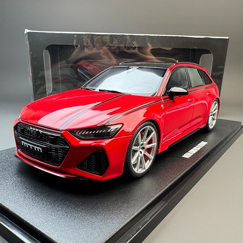 พร้อมสต็อก จัดส่งทันทีgtsเรซิ่น1: 18ออดี้ อาร์เอส6สีแดงแบรนด์ใหม่ยังไม่ได้เปิดไปรษณีย์พื้นที่ระยะไกล