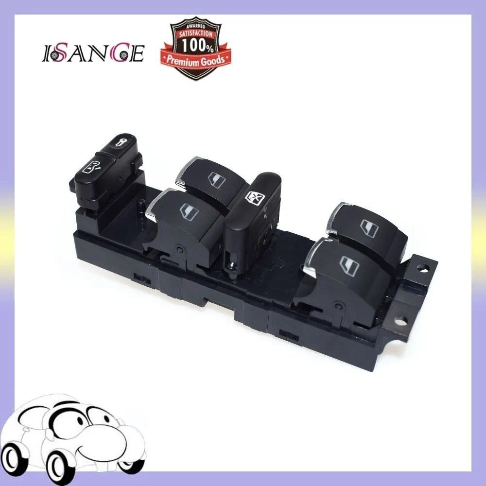 ISANCE Master Window Switch Driver 1J4959857D สําหรับ VW Jetta Golf Bora MK4 Passat B5 B5.5 1998 199
