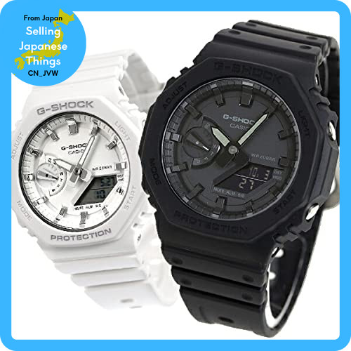 นาฬิกา Casio G-Shock คู่สำหรับผู้ชายและผู้หญิง รุ่นGA-2100-1A1DR และ GMA-S2100-7ADR ดีไซน์ทันสมัยกัน