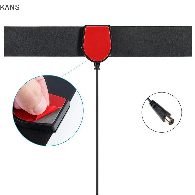 Kans 25 Mile Range Antenna TV Digital HD 4K Antena Digital Indoor HDTV รองรับ 1080p vn