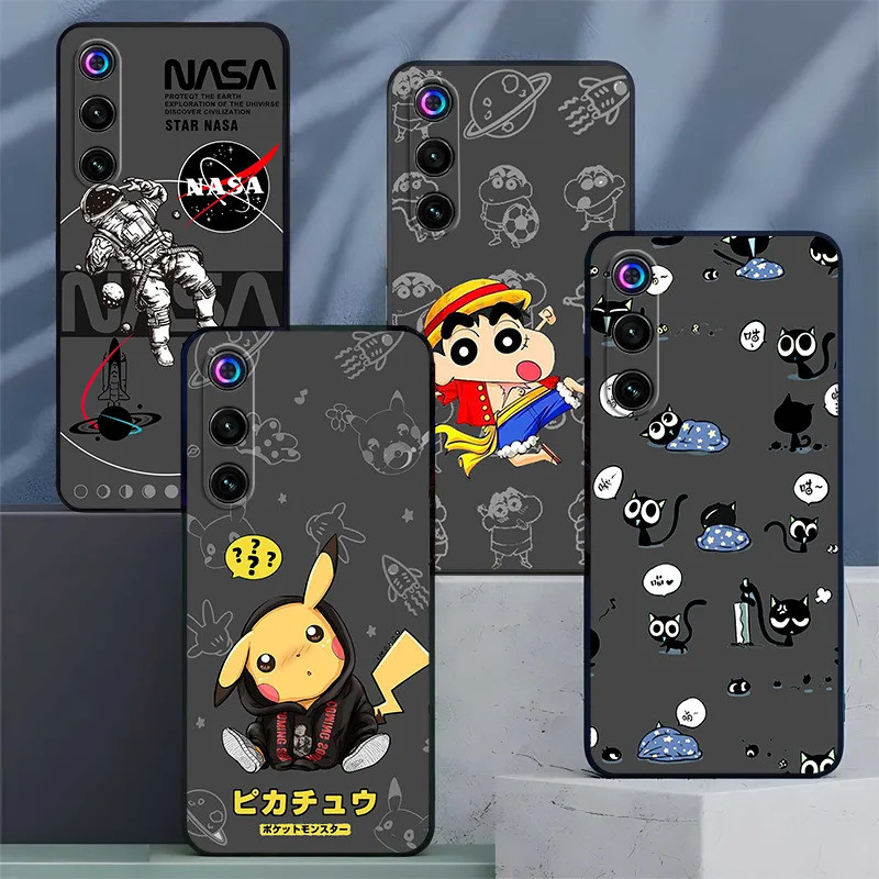 สําหรับ RedMagic 10Air เคสโทรศัพท์การ์ตูน NX789JNX789J ซิลิโคน Anti-fall 10Pro/ + น่ารักอะนิเมะ Pika