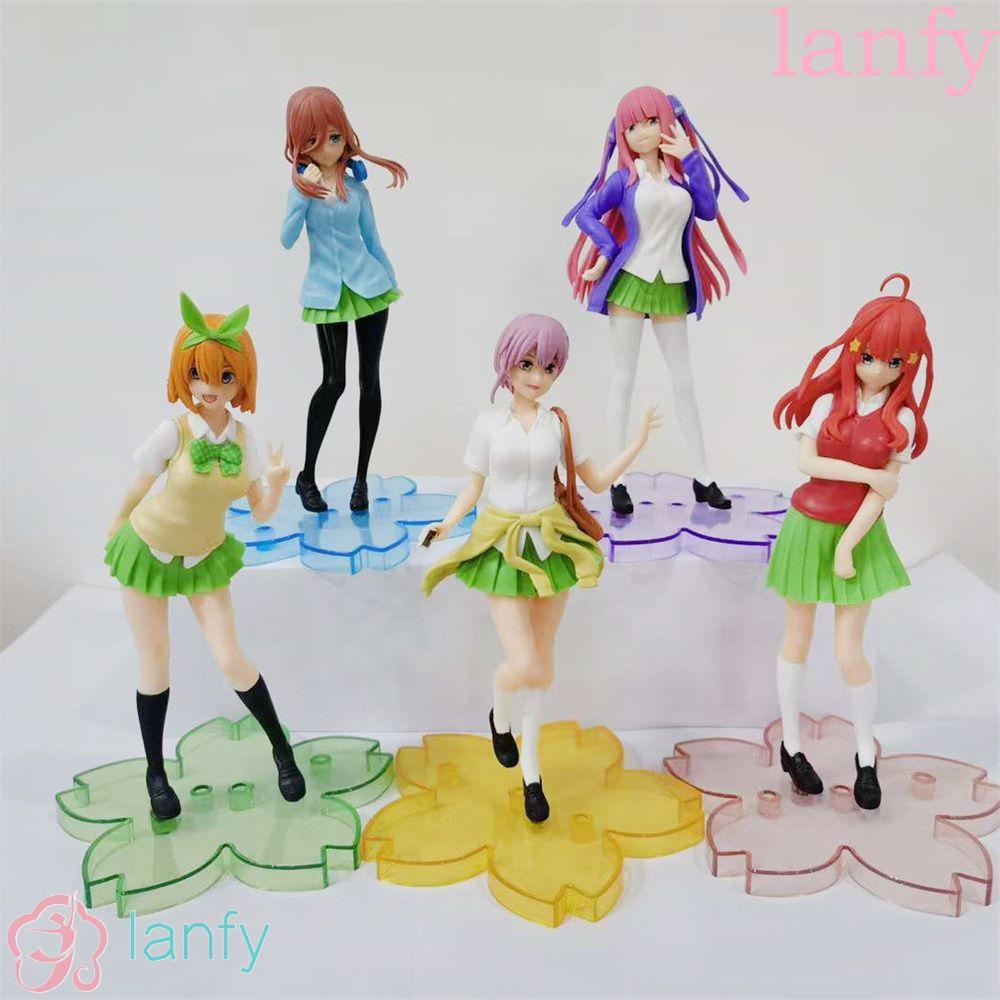 LANFY Action Figure Nakano Itsuki Collection Nakano Ichika Nakano Miku Yotsuba Nakano Nino