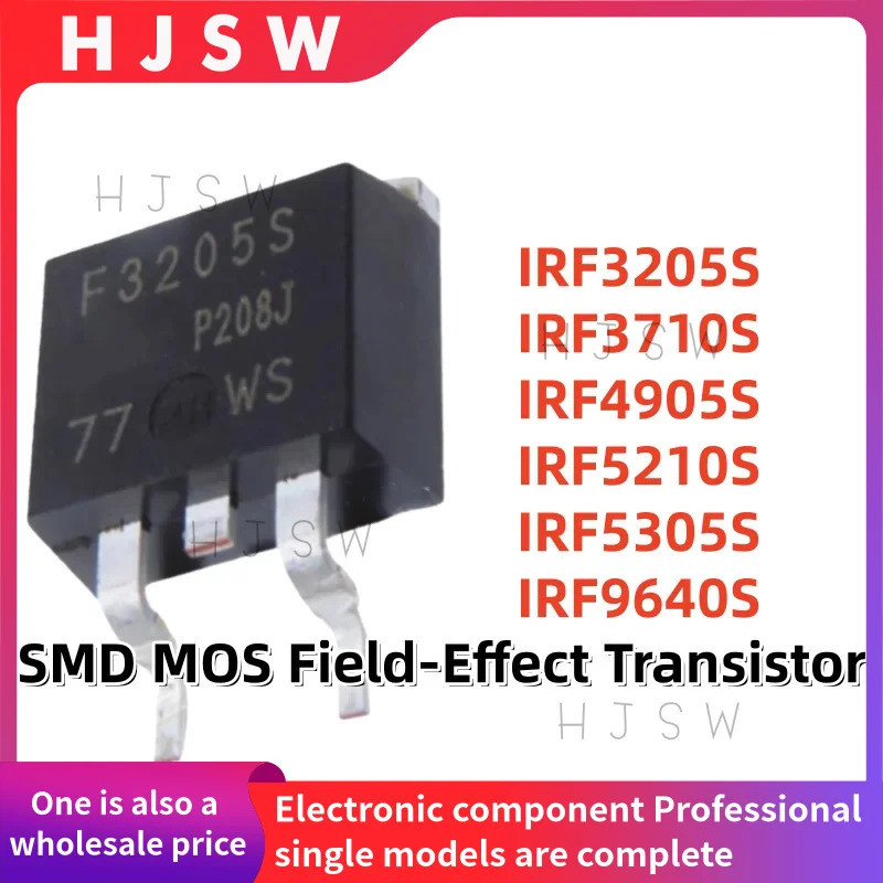 5PCS IRF3205S IRF3710S IRF4905S IRF5210S IRF5305S IRF9640S F3205S F3710S F4905S F5210S F5210S F5210S