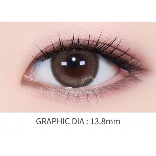 LENSME YOUS ON BROWN คอนแทคเลนส์ 2P