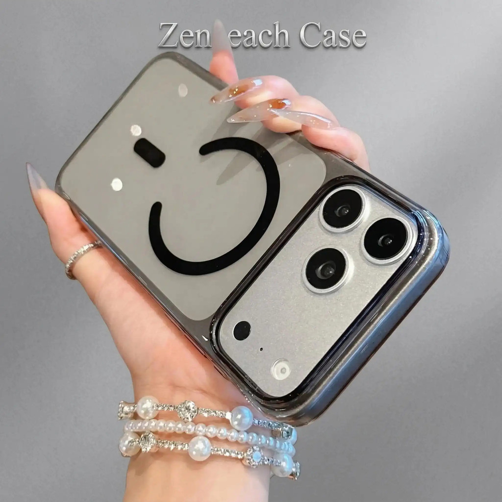 IPhone 17 Pro Max 17 Pro เคสแข็งแม่เหล็กโปร่งใสระดับไฮเอนด์, กันกระแทก, น้ําหนักเบา Fit, รองรับแม่เหล็กที่แข็งแกร่ง MagSafe อุปกรณ์เสริม