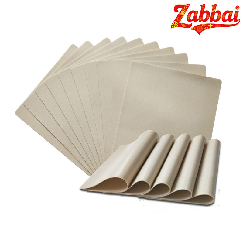 Zabbai   10ชิ้น หนังเทียมฝึกสัก หนังเทียมสัก แผ่นหนังเทียมเพื่อใช้ฝึก หนังสักเทียมผิวปลอมสำหรับฝึกงานสักทุกชนิด
