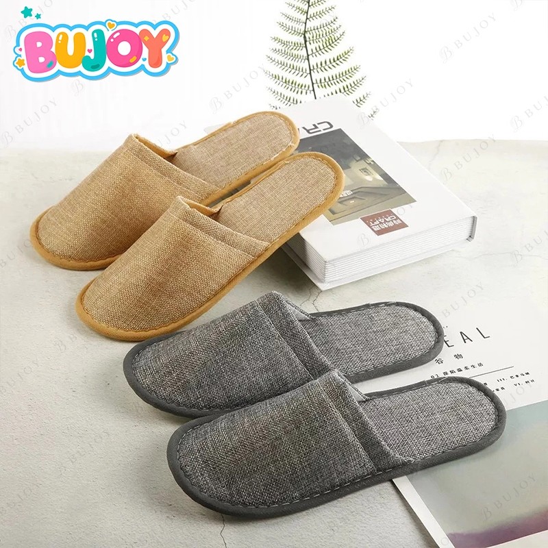 พร้อมส่ง👟รองเท้าใส่ในบ้าน โรงแรม รองเท้าใช้แล้วทิ้ง (อย่างหนา) มี2สีให้เลือก DailyGo