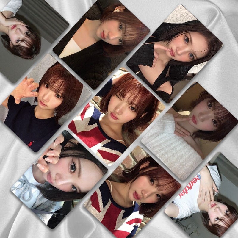 50-124pcs H2H Hearts2Hearts RUDE Photocards Chase S2U เลเซอร์โฮโลแกรม Lomo Card JIWOO YUHA CARMEN ST