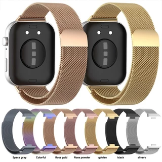 สายโลหะแม่เหล็กสแตนเลส สําหรับ Huawei Watch Fit 5 Pro/Fit 5/4/4 Pro/Fit 3/2/1 สายฤดูร้อน