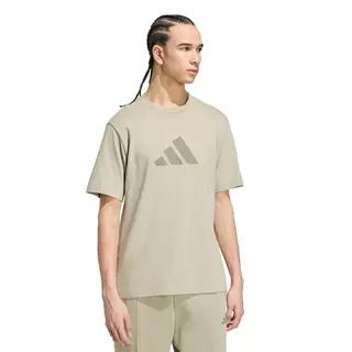 adidas ไลฟ์สไตล์ เสื้อยืด Future Icons 3 Bar Logo ผู้ชาย สีน้ำตาล KD5184