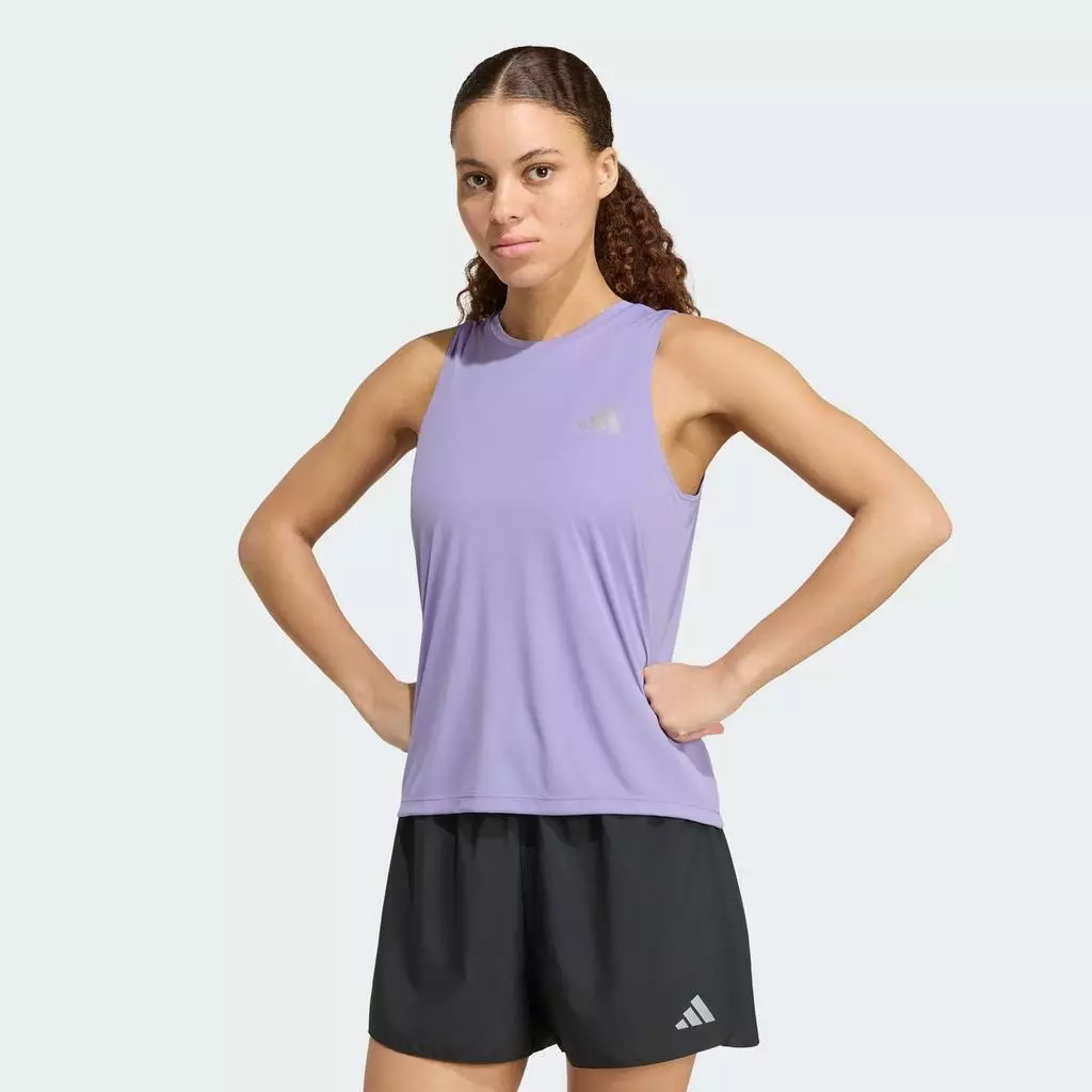 adidas วิ่ง เสื้อกล้าม adi365 Running Essentials ผู้หญิง สีม่วง KG3240