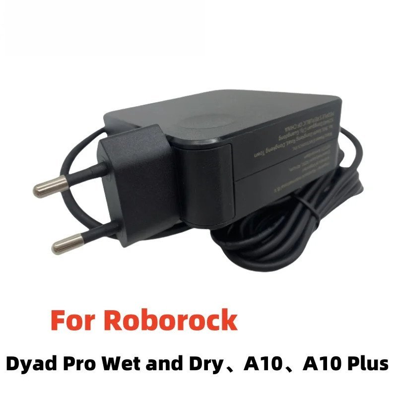 30V 1.9A Charger Adapter Power For Roborock Dyad Pro/ Dyad Pro Combo (A10 A10 Plus )  Wet and Dry Va