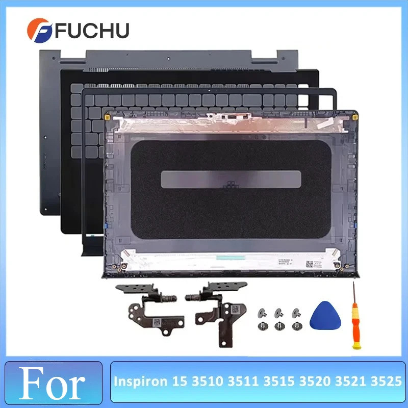 แล็ปท็อปใหม่สําหรับ Inspiron 15 3510 3511 3515 3520 3521 กรณี Lcd ปกหลัง 0t4mt1 Ddm9d 0wpn8 ด้านหน้า
