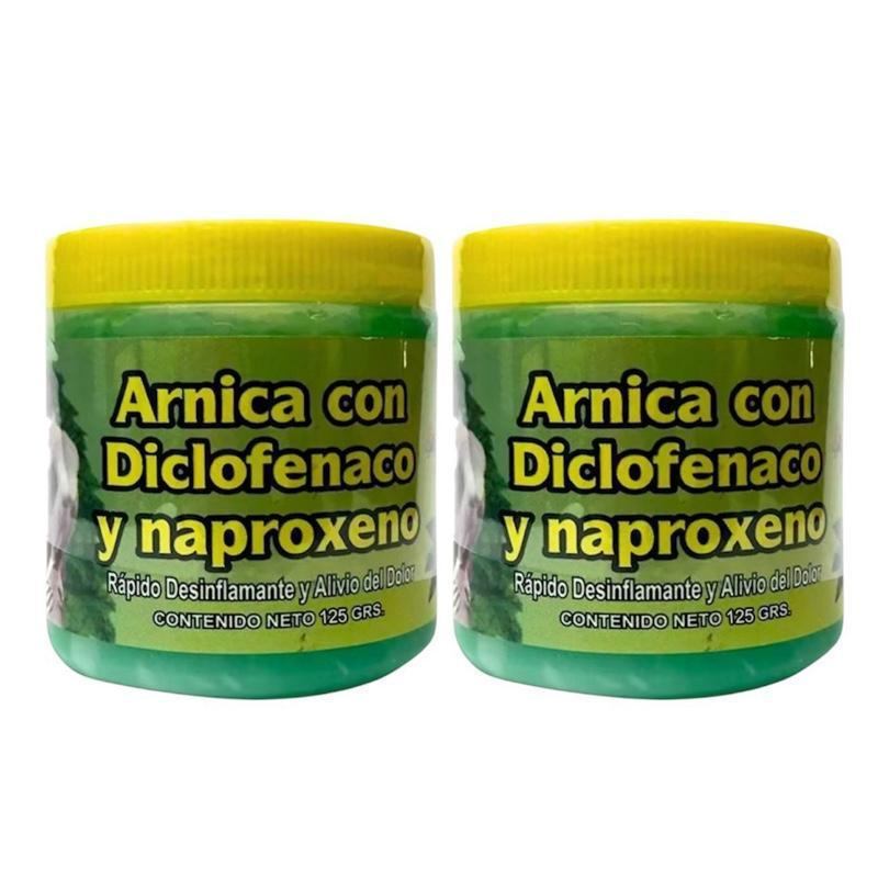 (แพ็ค 2) Arnica pomada muscular 125g - Arnica Massage Balm – 125g | ซูทติ้ง ฟูลบอดี้แคร์
