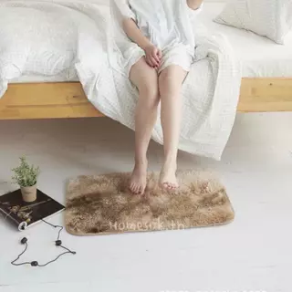 พร้อมส่ง พรมขนนุ่ม พรมขนเช็ดเท้า 40x60 9 สี พรมปูพื้นห้อง พรมนุ่มๆ พรมปูพื้น พรมห้องนอน เทาอ่อน ขาว เทาเข้ม（80x160cm）