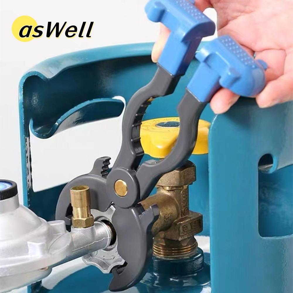 ASWELL ประแจถังแก๊สสําหรับประแจวาล์วแก๊สกระชับเครื่องมือมือ