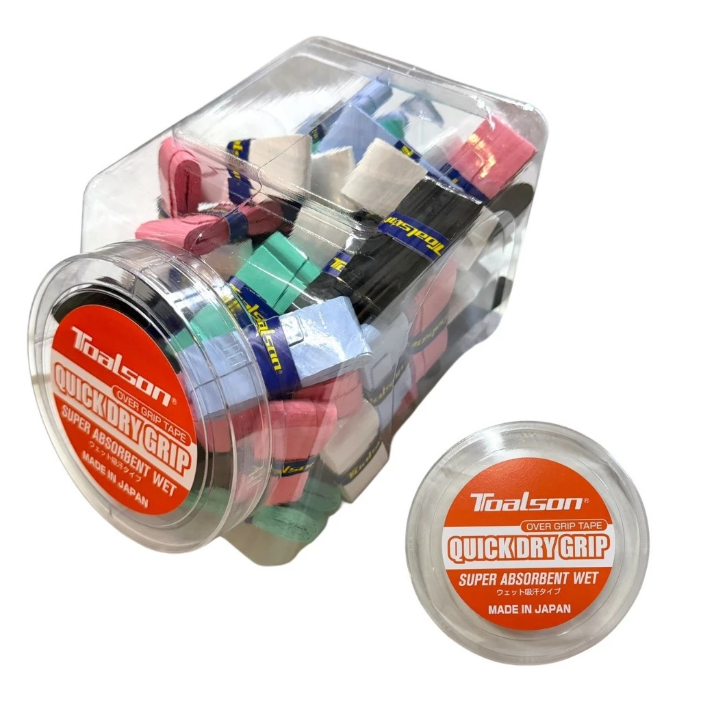 Toalson tennis Quick dry grip กริบแห้ง ผ้าพันด้าม เทนนิส Overgrip ของแท้ พร้อมส่ง