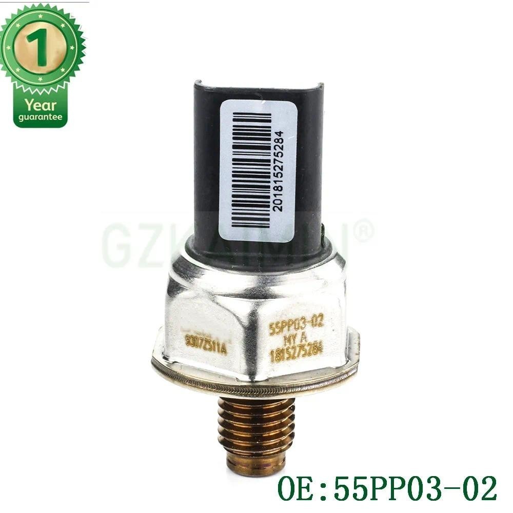 5x FUEL MANIFOLD PRESSURE SENSOR 55PP03-02 9307Z511A 55PP0302 สําหรับ Ssan-=gyong Kyron 2.0 Xdi สําห