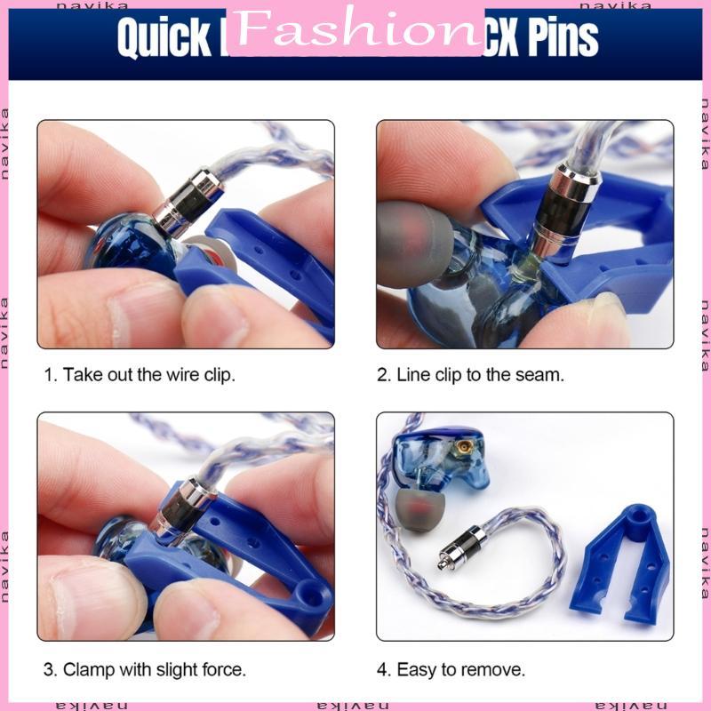 NAV Professional หูฟังอัพเกรดลวดดึง MMCX เครื่องมือถอดสายเคเบิล MMCX