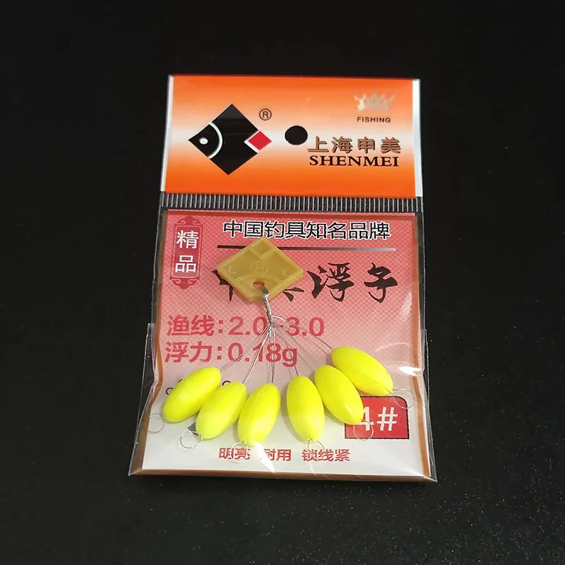 5แพ็ค/ล็อตเจ็ดดาวตกปลาลอย0000 #-8 # ปลาคาร์พตกปลา Bobber 6 In 1 Fishing Tackle อุปกรณ์เสริม B640