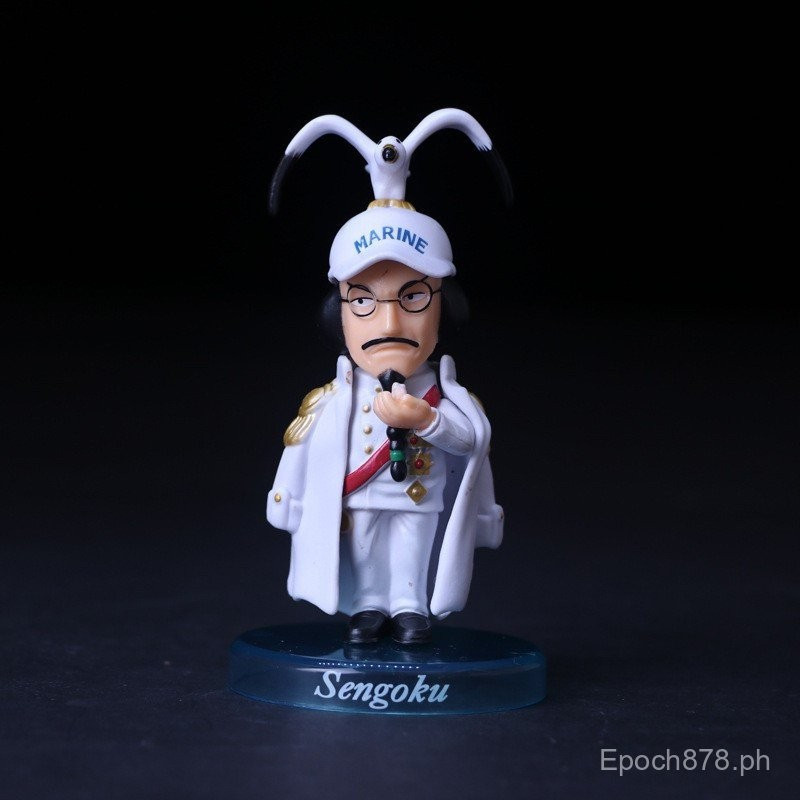 6 รูปแบบ Marine war one piece action figure Sengoku Akainu aokiji ปลาคาร์พ ace Admiral kizaru อะนิเม