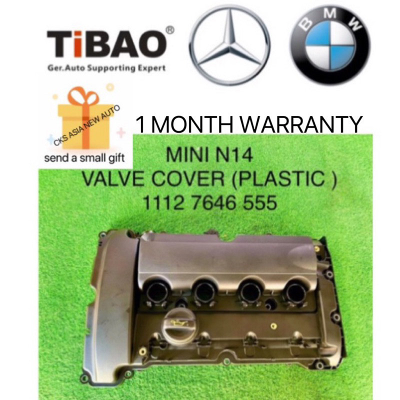 BMW R56 R57 308 3008 5008 N14 1.6L TURBO ENGINE VALVE COVER (18MM SMALL)อะไหล่รถยนต์ตกแต่งรถ
