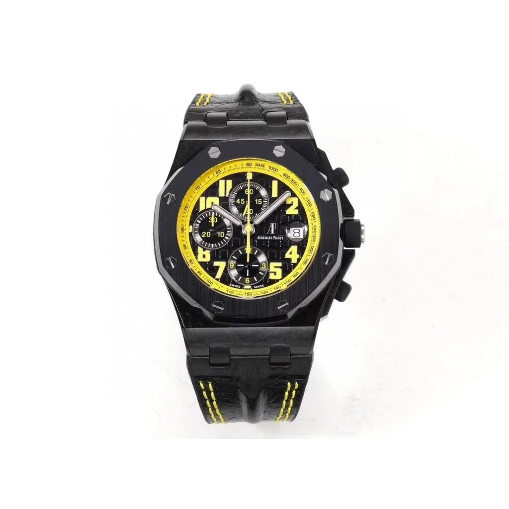JF Factory Watch Aibi Royal Oak Offshore Series 26176FO.OO.D101CR.02 Bumblebee Forged Carbon Fiber W