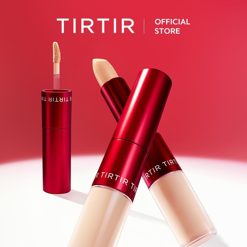 [TIRTIR Official] Glide & Hide Blurring Concealer - สําหรับแต่งหน้าไร้ที่ติน้ําหนักเบา, Contour, Cov