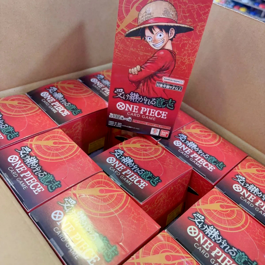 Qun One Piece One Piece การ์ดญี่ปุ่น OP13 อาหารเสริมหนึ่งกล่อง OPCG มรดกจะ